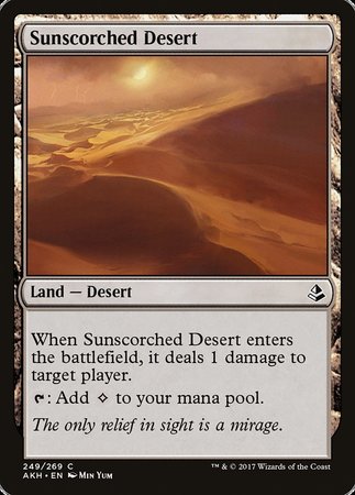 Sunscorched Desert [Amonkhet] | Fandemonia Ltd