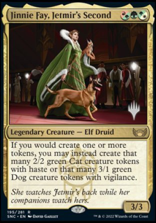 Jinnie Fay, Jetmir's Second (Promo Pack) [Streets of New Capenna Promos] | Fandemonia Ltd