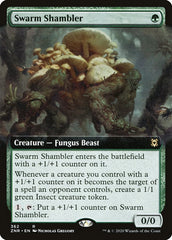 Swarm Shambler (Extended Art) [Zendikar Rising] | Fandemonia Ltd