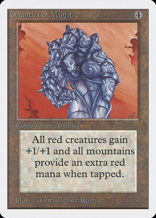 Gauntlet of Might [Unlimited Edition] | Fandemonia Ltd
