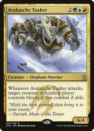 Avalanche Tusker [Khans of Tarkir] | Fandemonia Ltd