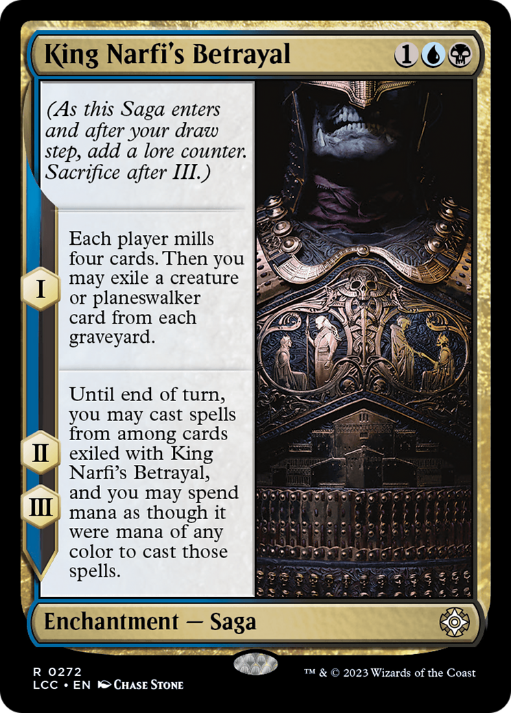King Narfi's Betrayal [The Lost Caverns of Ixalan Commander] | Fandemonia Ltd