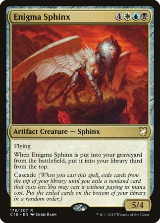 Enigma Sphinx [Commander 2018] | Fandemonia Ltd
