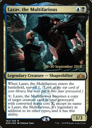 Lazav, the Multifarious [Guilds of Ravnica Promos] | Fandemonia Ltd