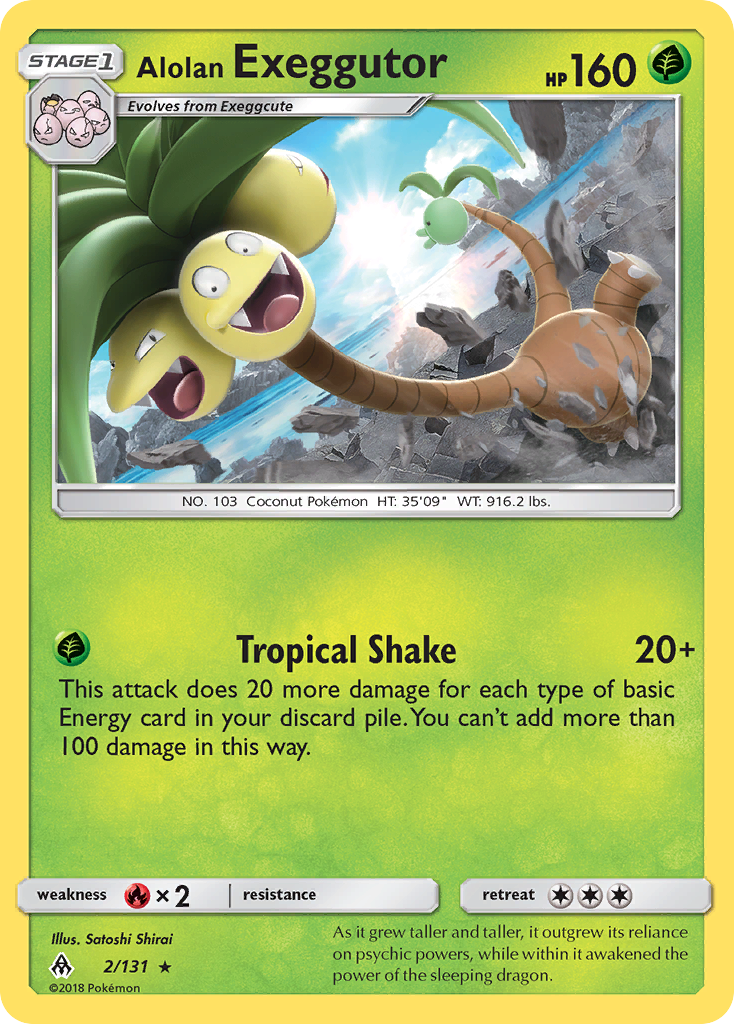 Alolan Exeggutor (2/131) [Sun & Moon: Forbidden Light] | Fandemonia Ltd