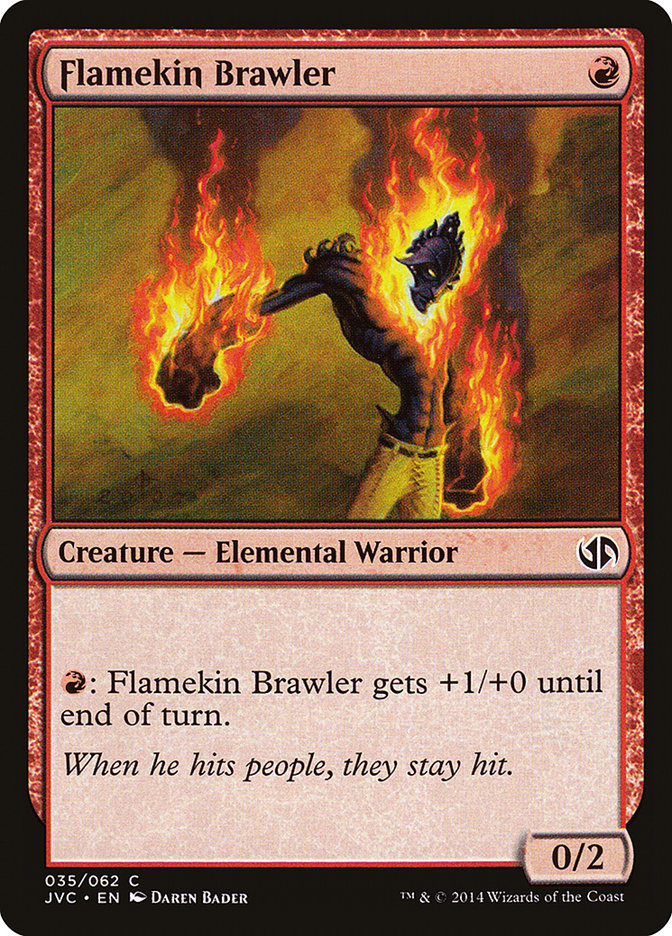 Flamekin Brawler [Duel Decks Anthology] | Fandemonia Ltd