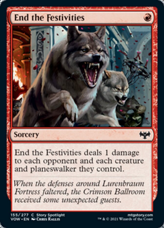 End the Festivities [Innistrad: Crimson Vow] | Fandemonia Ltd