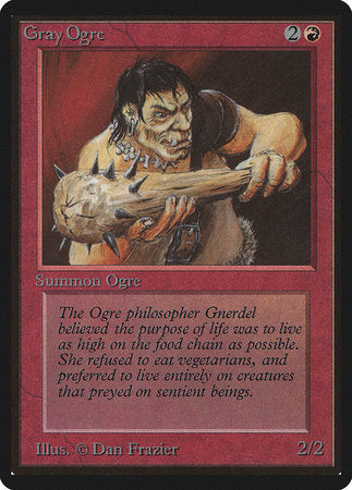 Gray Ogre [Limited Edition Beta] | Fandemonia Ltd