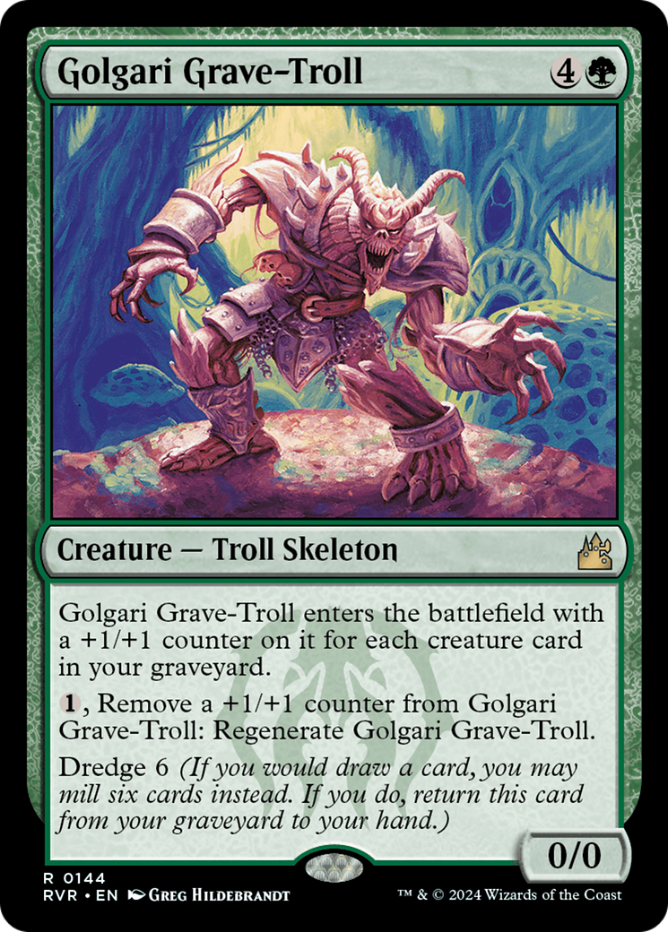 Golgari Grave-Troll [Ravnica Remastered] | Fandemonia Ltd