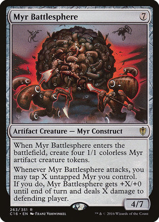 Myr Battlesphere [Commander 2016] | Fandemonia Ltd