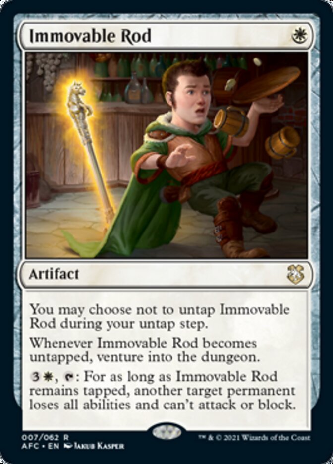 Immovable Rod [Dungeons & Dragons: Adventures in the Forgotten Realms Commander] | Fandemonia Ltd