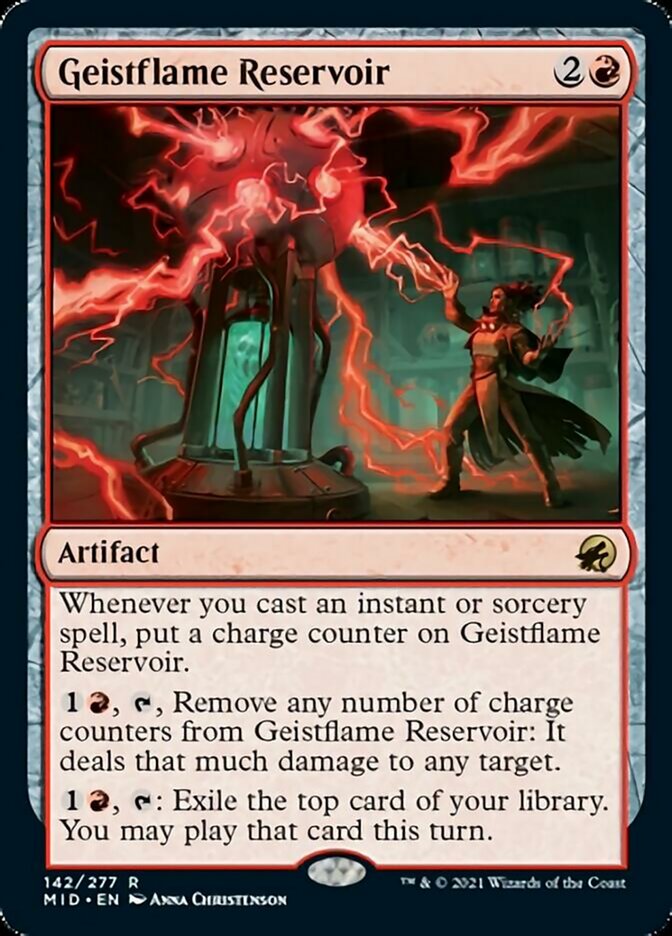 Geistflame Reservoir [Innistrad: Midnight Hunt] | Fandemonia Ltd
