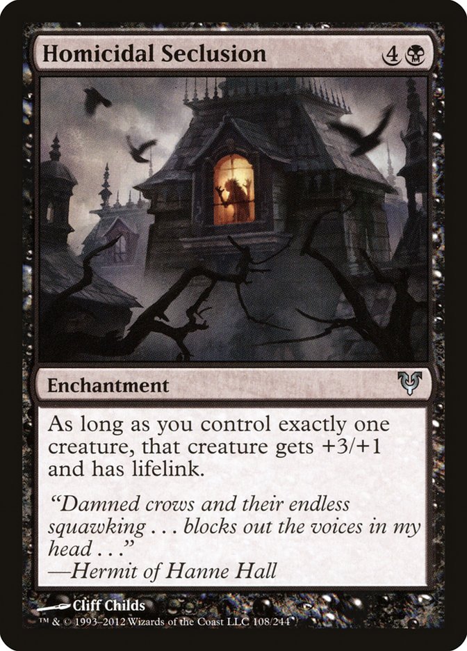 Homicidal Seclusion [Avacyn Restored] | Fandemonia Ltd
