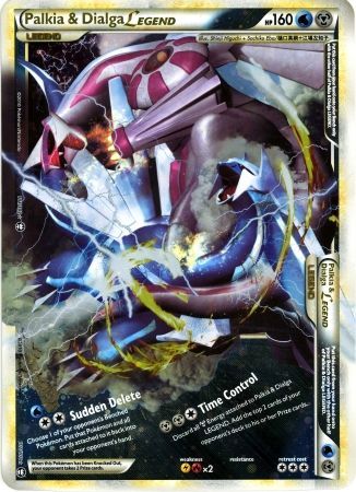 Palkia & Dialga LEGEND (101/102) (Jumbo Card) [HeartGold & SoulSilver: Triumphant] | Fandemonia Ltd