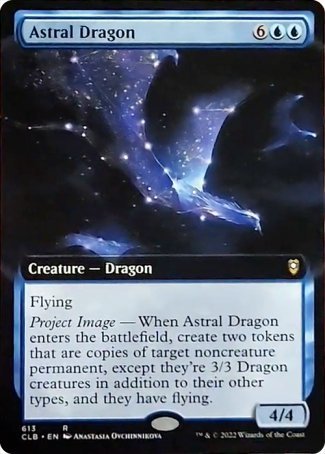 Astral Dragon (Extended Art) [Commander Legends: Battle for Baldur's Gate] | Fandemonia Ltd