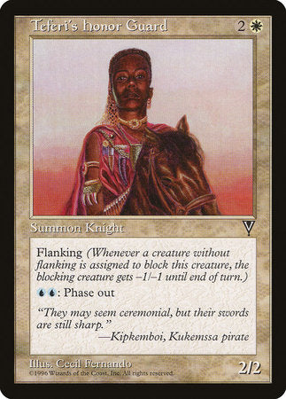 Teferi's Honor Guard [Visions] | Fandemonia Ltd