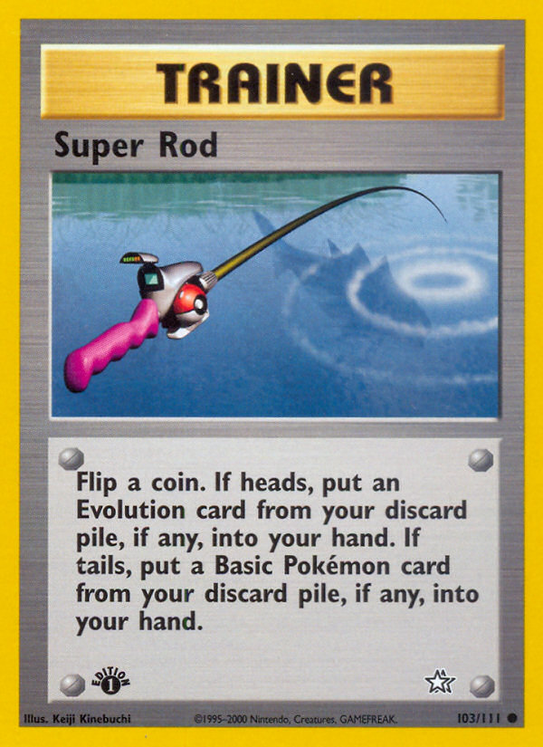 Super Rod (103/111) [Neo Genesis 1st Edition] | Fandemonia Ltd