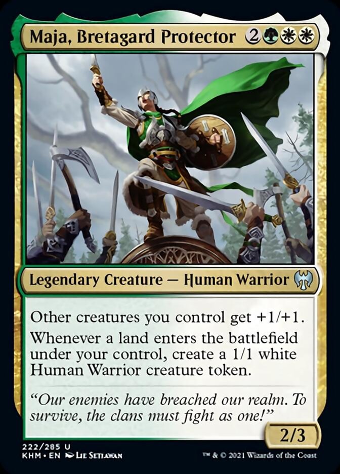 Maja, Bretagard Protector [Kaldheim] | Fandemonia Ltd