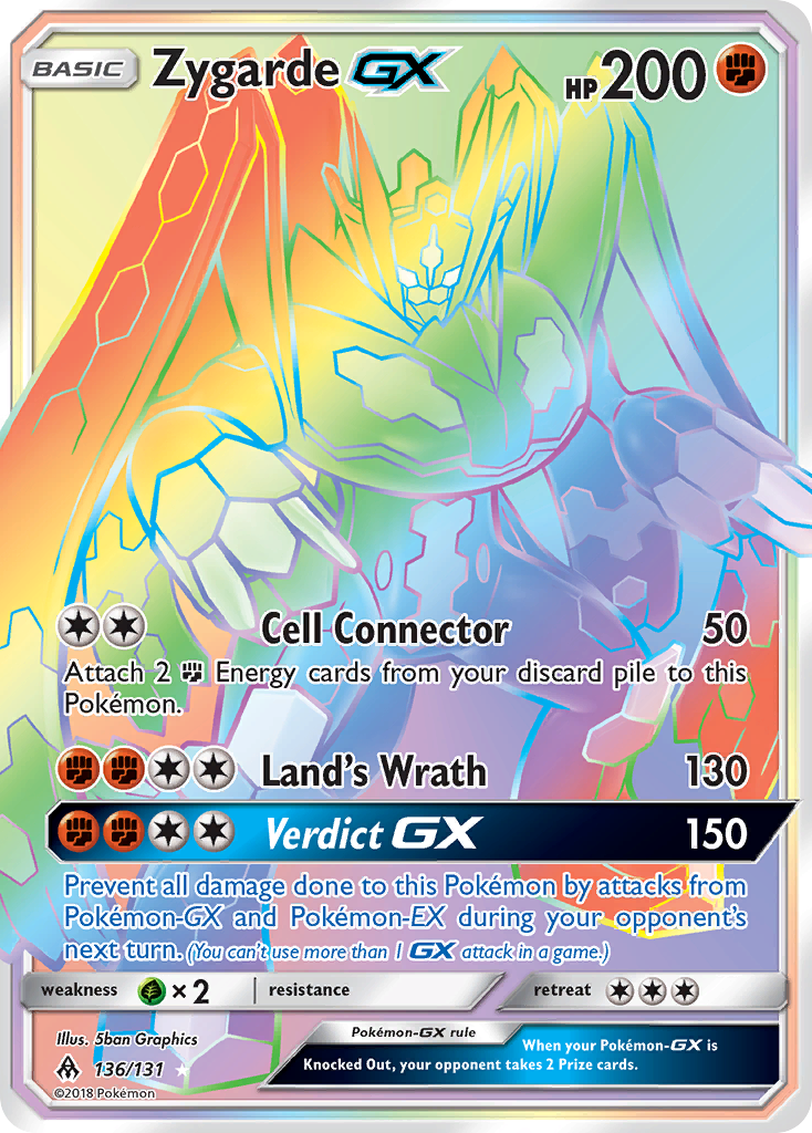 Zygarde GX (136/131) [Sun & Moon: Forbidden Light] | Fandemonia Ltd