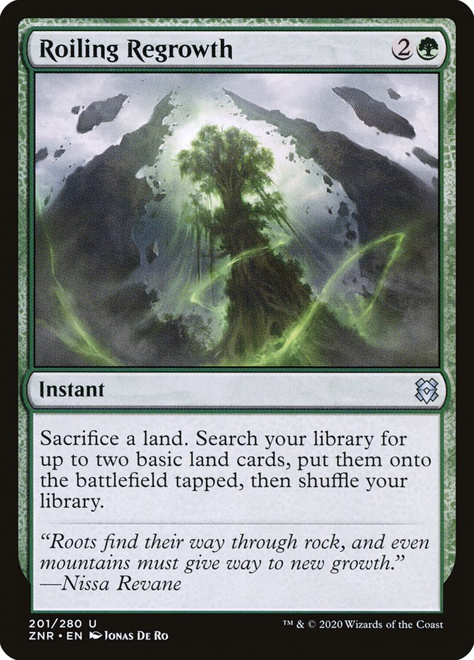 Roiling Regrowth [Zendikar Rising] | Fandemonia Ltd