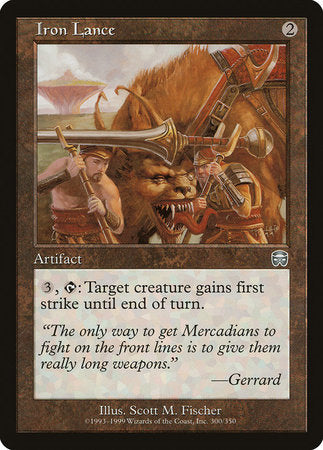Iron Lance [Mercadian Masques] | Fandemonia Ltd