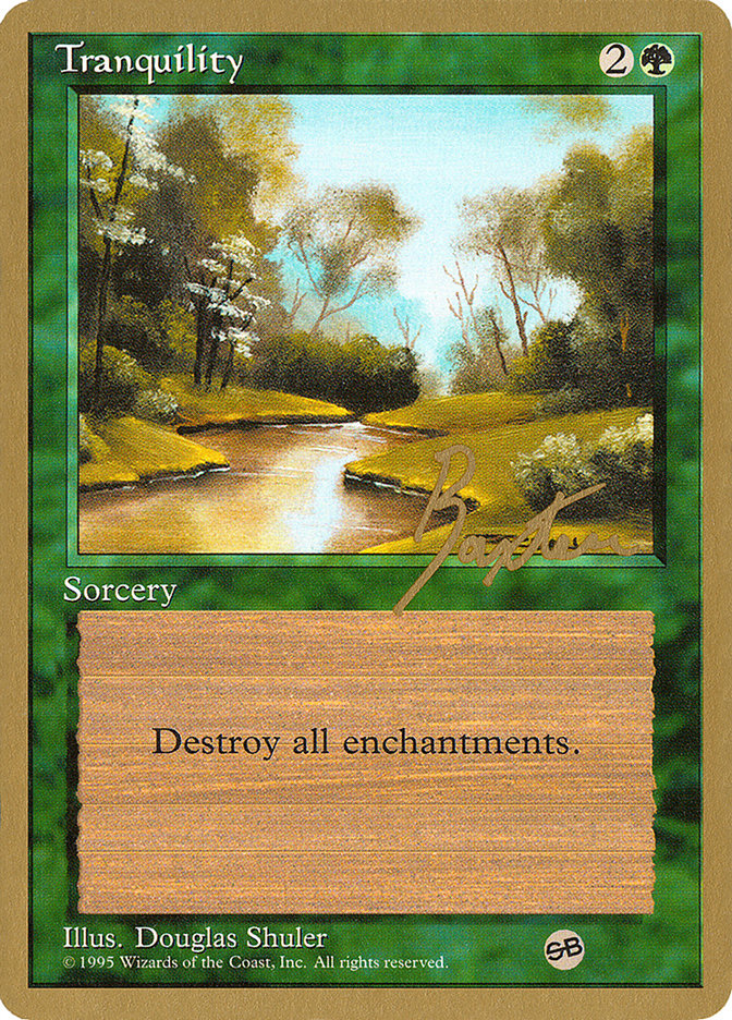 Tranquility (George Baxter) (SB) [Pro Tour Collector Set] | Fandemonia Ltd