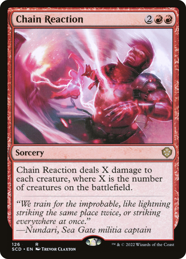 Chain Reaction [Starter Commander Decks] | Fandemonia Ltd
