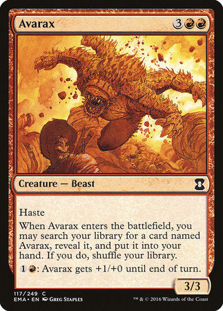 Avarax [Eternal Masters] | Fandemonia Ltd