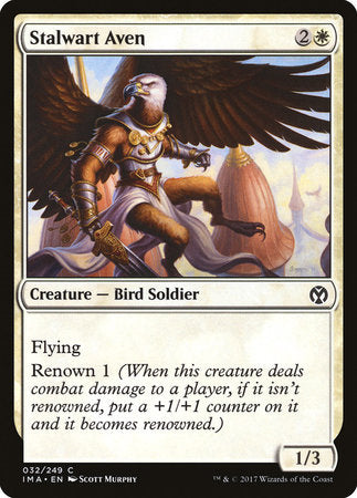 Stalwart Aven [Iconic Masters] | Fandemonia Ltd