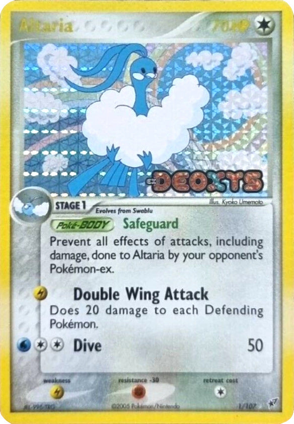 Altaria (1/107) (Stamped) [EX: Deoxys] | Fandemonia Ltd