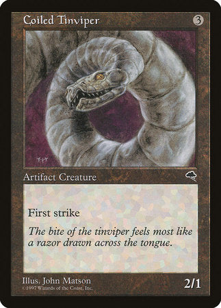 Coiled Tinviper [Tempest] | Fandemonia Ltd