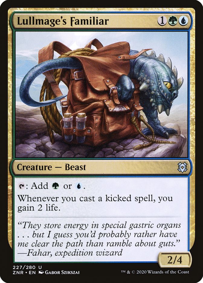 Lullmage's Familiar [Zendikar Rising] | Fandemonia Ltd