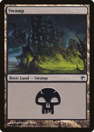 Swamp (238) [Scars of Mirrodin] | Fandemonia Ltd