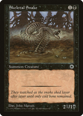 Skeletal Snake [Portal] | Fandemonia Ltd