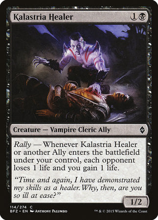 Kalastria Healer [Battle for Zendikar] | Fandemonia Ltd