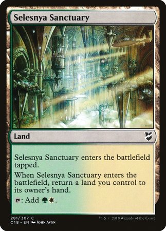 Selesnya Sanctuary [Commander 2018] | Fandemonia Ltd