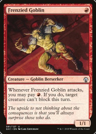 Frenzied Goblin [GRN Guild Kit] | Fandemonia Ltd