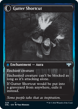 Gutter Skulker // Gutter Shortcut [Innistrad: Double Feature] | Fandemonia Ltd