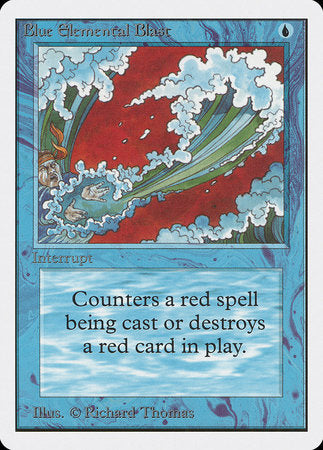 Blue Elemental Blast [Unlimited Edition] | Fandemonia Ltd