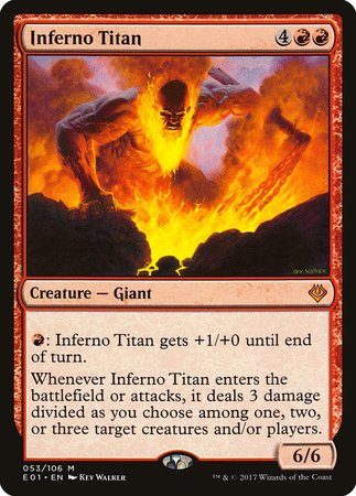 Inferno Titan [Archenemy: Nicol Bolas] | Fandemonia Ltd
