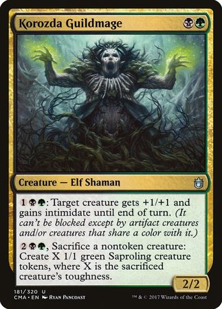 Korozda Guildmage [Commander Anthology] | Fandemonia Ltd