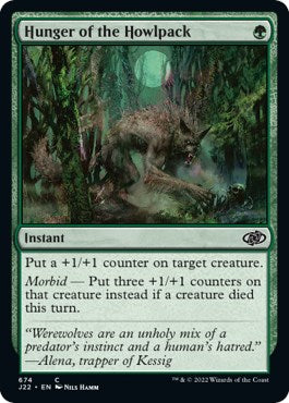 Hunger of the Howlpack [Jumpstart 2022] | Fandemonia Ltd