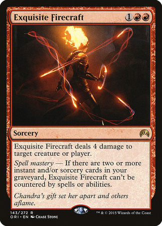 Exquisite Firecraft [Magic Origins] | Fandemonia Ltd