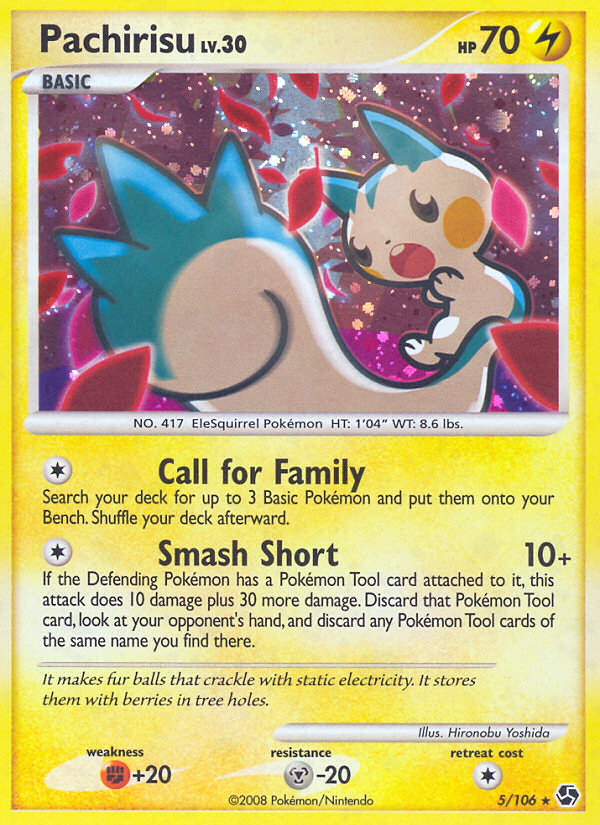 Pachirisu (5/106) [Diamond & Pearl: Great Encounters] | Fandemonia Ltd