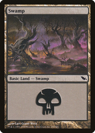 Swamp (290) [Shadowmoor] | Fandemonia Ltd