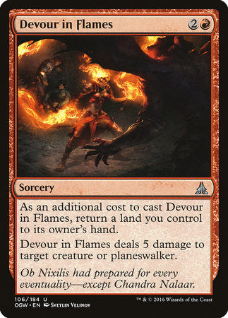 Devour in Flames [Oath of the Gatewatch] | Fandemonia Ltd