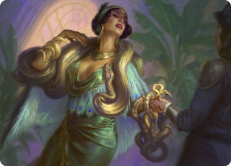 Venom Connoisseur Art Card [Streets of New Capenna Art Series] | Fandemonia Ltd