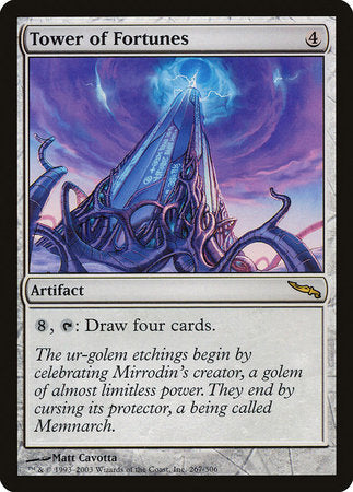 Tower of Fortunes [Mirrodin] | Fandemonia Ltd