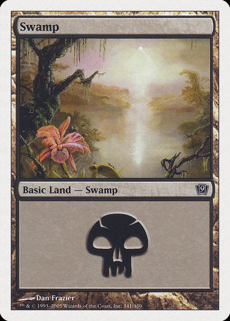 Swamp (341) [Ninth Edition] | Fandemonia Ltd