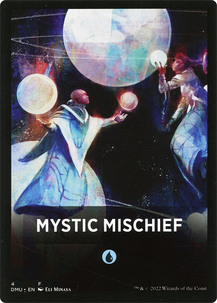 Mystic Mischief Theme Card [Dominaria United Tokens] | Fandemonia Ltd